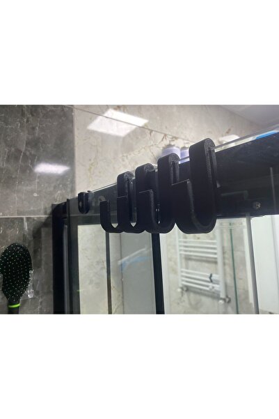 Devotech Duşakabin ve Banyo Askısı | 4’lü Bornoz Askısı Seti