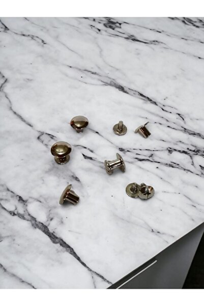 srtfootcare Kemer Vidası 5 Adet Nikel Renk