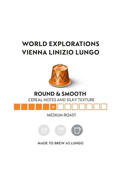 Nespresso Vienna Lawal Lungo 5 Boxes X 50 Capsules