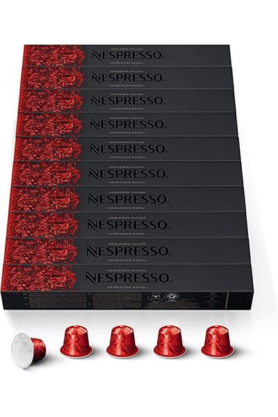 Nespresso ISPIRAZIONE نابولي x10 100 كبسولة