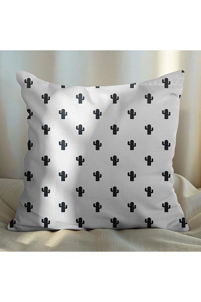 EJOYA 4-piece Cactus Designed Pillow Set - Inner and Throw Pillow 45cm 113638