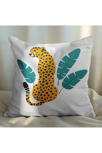 EJOYA Modern Designed 2-Piece Pillow and Throw Pillow Case 45cm