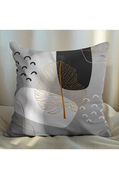 EJOYA Set de perne și fețe de pernă cu design floral de 45 cm - 113834