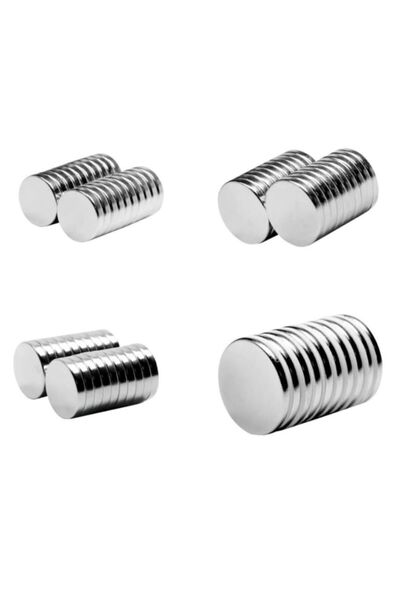 srtfootcare Çanta İçin Mıknatıs, Neodyum Mıknatıs 5 Adet - Deri Hobi 20mm x 2mm