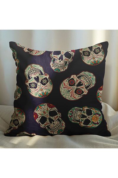 EJOYA Set de 2 perne cu design craniu cu lățime de 45 cm - 113573