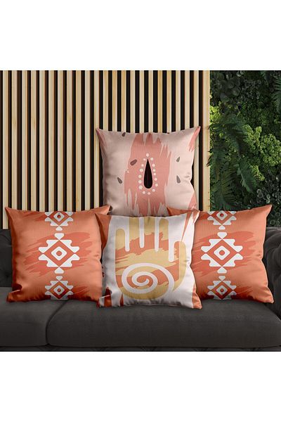 EJOYA 45cm Modern Design Set of 4 Pillows and Throw Pillows - 113828