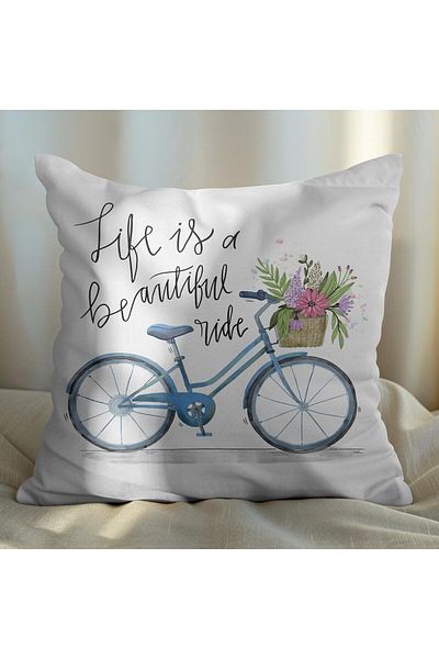 EJOYA Set de 2 perne și perne cu design modern - 45 cm 113519