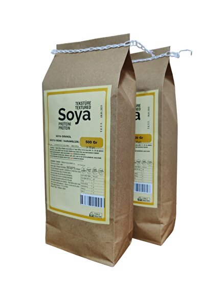 Soyfleks Koyu Renk Soya Kıyması 500 Gr x 2 (1 Kg)