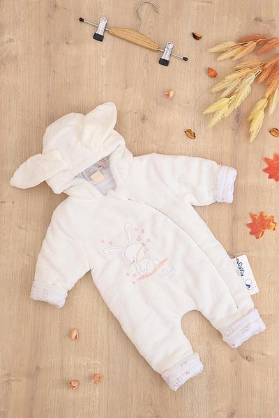 Sitilin Welsoft Plush Astronaut Figured Baby Jumpsuit - Girl Boy Stl6778