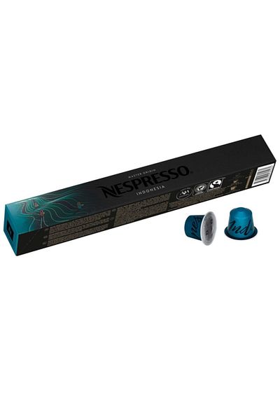Nespresso Master Origin Series Indonesia Capsule Coffee 10 Capsules