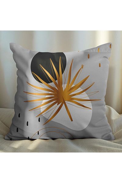 EJOYA 45cm Floral Design 4-piece Pillow and Throw Pillow Set - 113832
