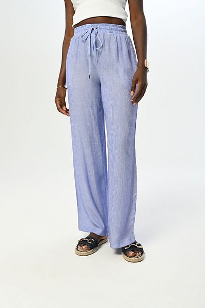 Orfeo Negro Femei - Pantaloni cu talie elastică cu dungi drepte