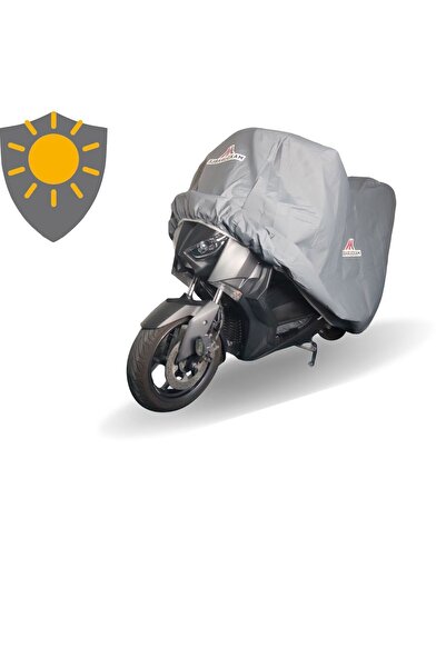 MaxDurable Honda PCX125 Arka Çantasız Motor Brandası Gri Sıvamalı Su Geçirmez UV Korumalı