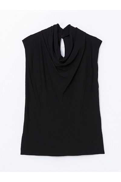 LC Waikiki Women's Blouse - Draped Collar Design