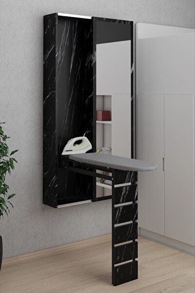 moka park avm Dolaplı Çok Amaçlı Katlanır Ütü Masası Aynalı Ütü Masası Dolabı