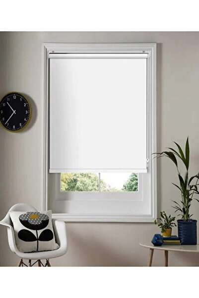 NetworkAvm Beyaz Güneşlik (düz)stor Perde