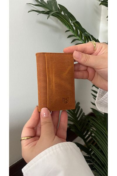 Garniy Σετ πορτοφολιού και θήκης κάρτας 1542 Model Genuine Leather