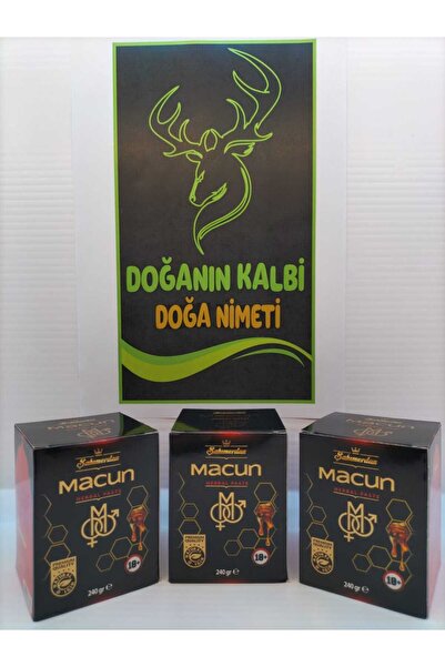 Şahımerdan 240 Macun 3 Adet 3 Adet Mendil Hediye Y.s
