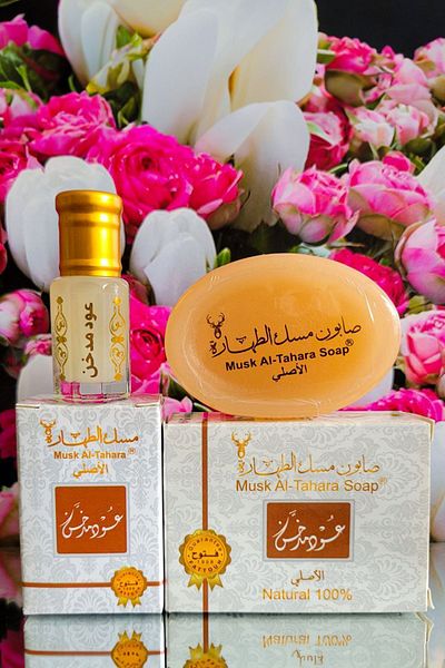 MUSK AL TAHARA مسك العود المدخن 6 مل - رائحة عميقة وخشبية وصوفية - تعطي تأثيرًا فاخرًا