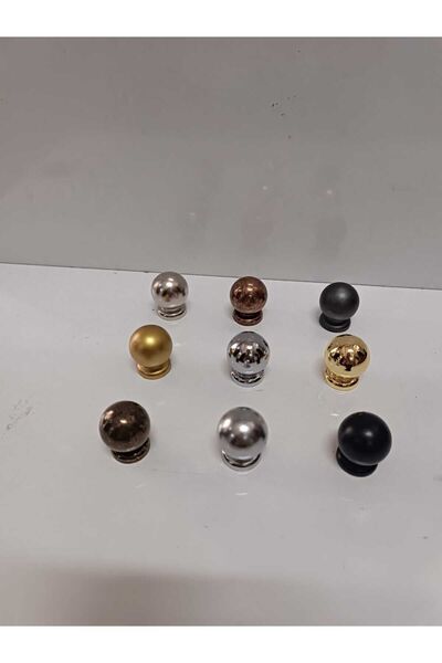 fds Misket 25 Mm Satin Button Furniture Cabinet Cloakroom Handle MISKET-SATIN