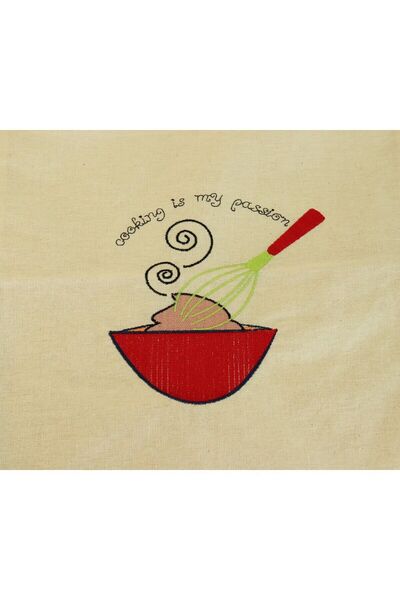 Fun Life Mutfak Nakışlı Bez Çanta