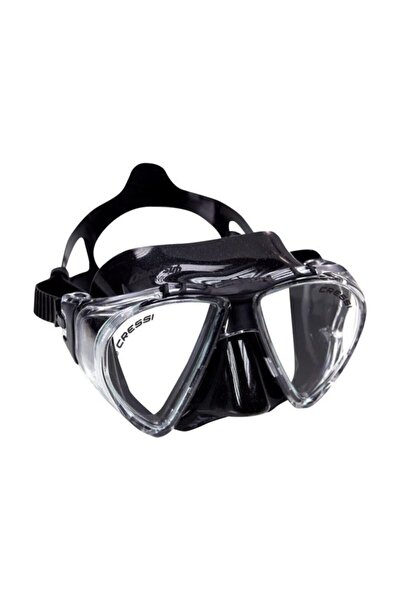Cressi Big Eyes Evolution Dalış Maskesi BLACK-BLACK