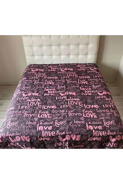 GENÇEV HOME COLLECTİONS Quilted Single Multi-Purpose Cover (Pique) - 160x230 Cm Pique Bedspread - Double Sided Use