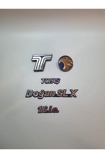 NURPAR Tofaş Doğan Slx 1.6.i.e Louver Lounge Badge and Lettering Set (set)