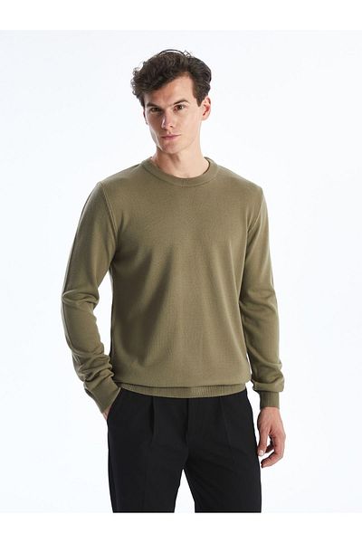 LC Waikiki Ανδρικό Πλεκτό Πουλόβερ - Μακρυμάνικο, Crew Neck