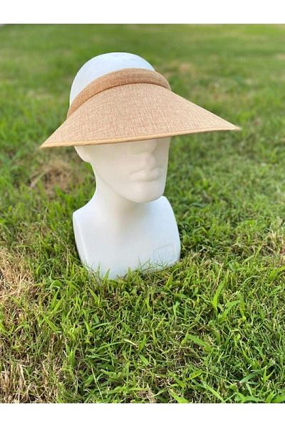 Sunlight Gift Унисекс UV защитна шапка с козирка, тенис шапка, бежово/кафе