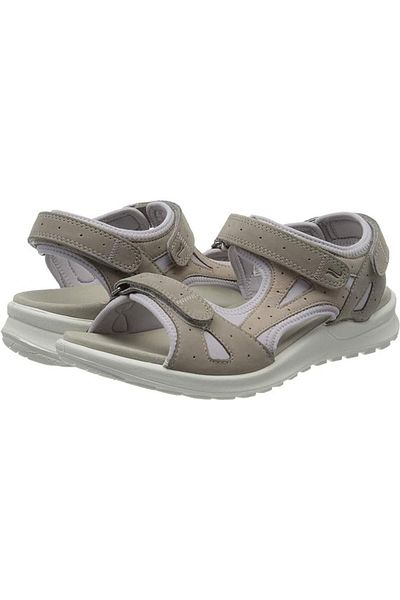 Legero Sandale de damă din piele nubuck Siris gri