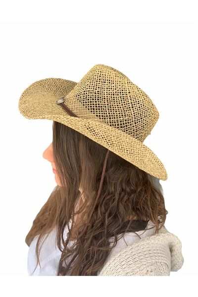 MELISSA SHOP Сламена каубойска шапка