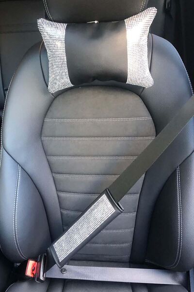 Arabasına Aşıklar Kulubü Case for 1 Pillow and 1 Belt Silver