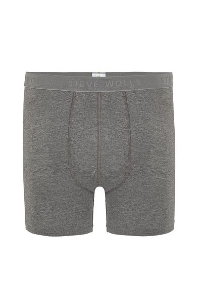 Steve Wolls Men's Gray 3-Piece Long Leg Bamboo Boxers - 25201