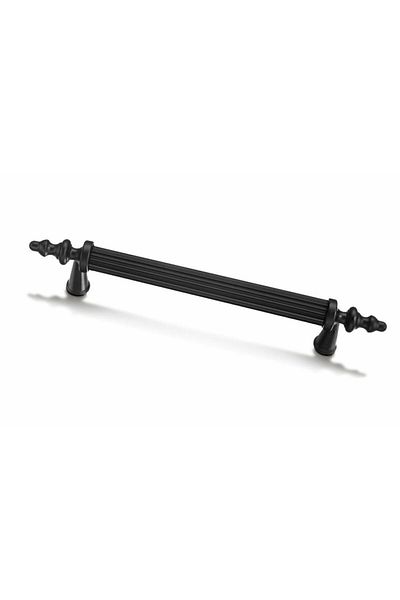 Mimoza Mânere de dulap cu sertar negru Gazelle de lux Mâner de mobilier 192 mm