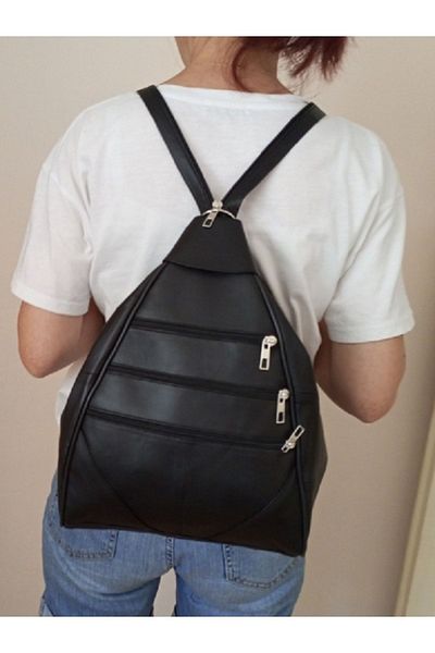 atter Rucsac din piele naturală