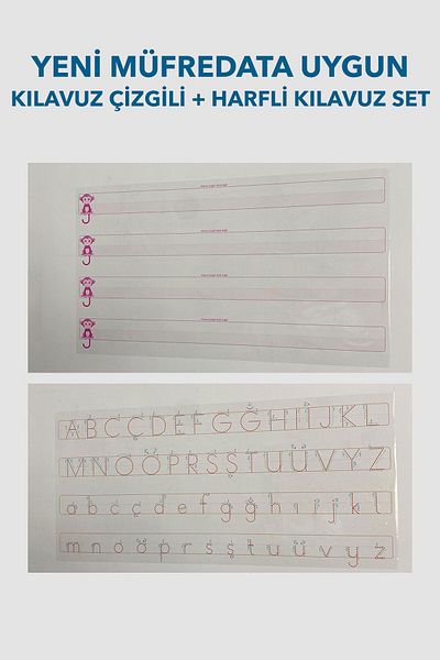 Tutunabilir Kağıt 1St Class Guide Striped Lettered Guide Training Set Static Smart Paper Writing Board