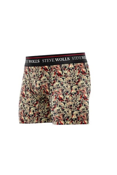Steve Wolls Ανδρικό μπόξερ με μοτίβο Bloody Skull Single Digital Printing - 1041