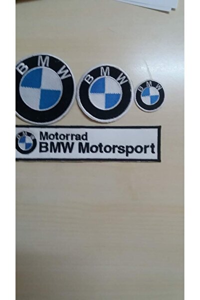 Özden Nakış Bmw Patch Dörtlü Set Uyumlu