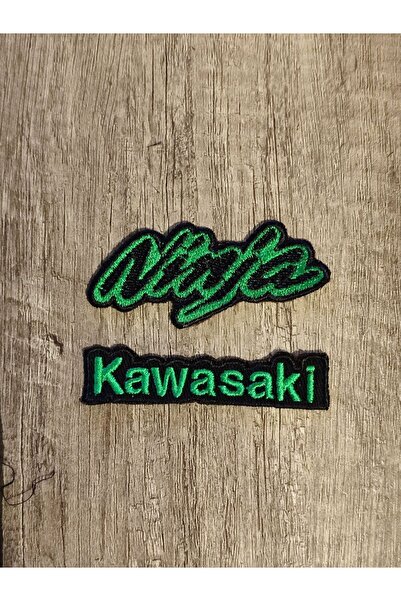 Özden Nakış رقعة تزوير حديدية مطرزة بتأثير كاواساكي نينجا