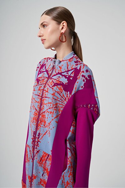 MissWhence Kürklü Triko Kap