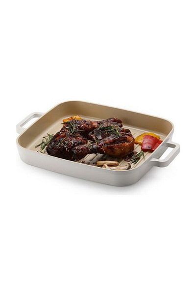 NEOFLAM Beige Fika Aluminum Casting 6 Piece Crepe Omelette Pan Set