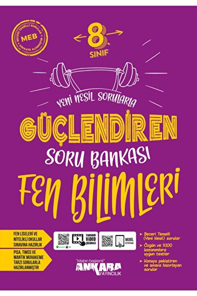 8. Sınıf Fen Bilimleri Güçlendiren Soru Bankası Güncel Baskı