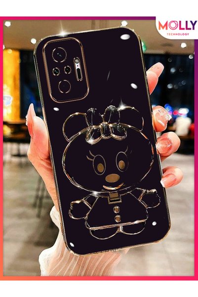 Molly Luxury Silicone Case for Xiaomi Redmi Note 10 Pro with Deep Purple Minn...