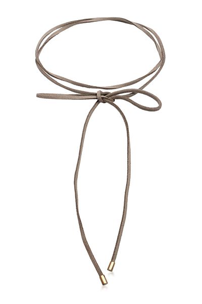 ELLI Halskette Trend Choker Schleife Velour 925 Sterling Silber