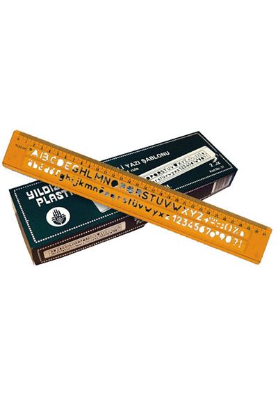 Yıldızlar Yayınları Πρότυπο γράμματος 30 cm (037)