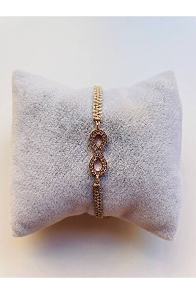 GALATA GIFT Sonsuzluk İşareti Figürlü Makrome Bileklik, Taşlı, Makrome Örgülü...