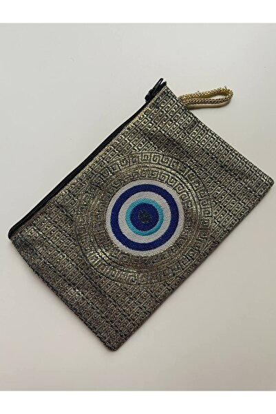 GALATA GIFT Women's Wallet with Evil Eye, Medium Size Stylish Zippered, Lined Wallet