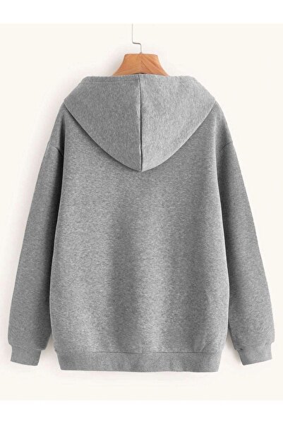 Altamira Φούτερ με κουκούλα Unisex Grey Los Angeles με στάμπα