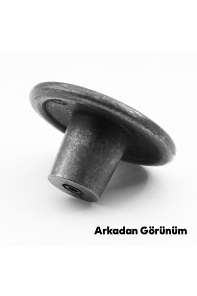 Badem10 Festiva Antik Срібні Металеві Меблі - Поліровані Кнопки, Кухонні Ящики, Шафи та Ручки